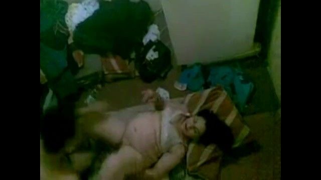 Arab iraqi older prostitute having sex with customer and ally recording